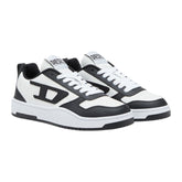 Diesel S-Ukiyo V2 Low Sneaker - Black/White